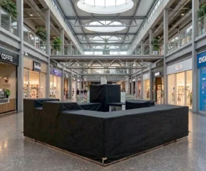 Forro para isla de centro comercial Martez Group