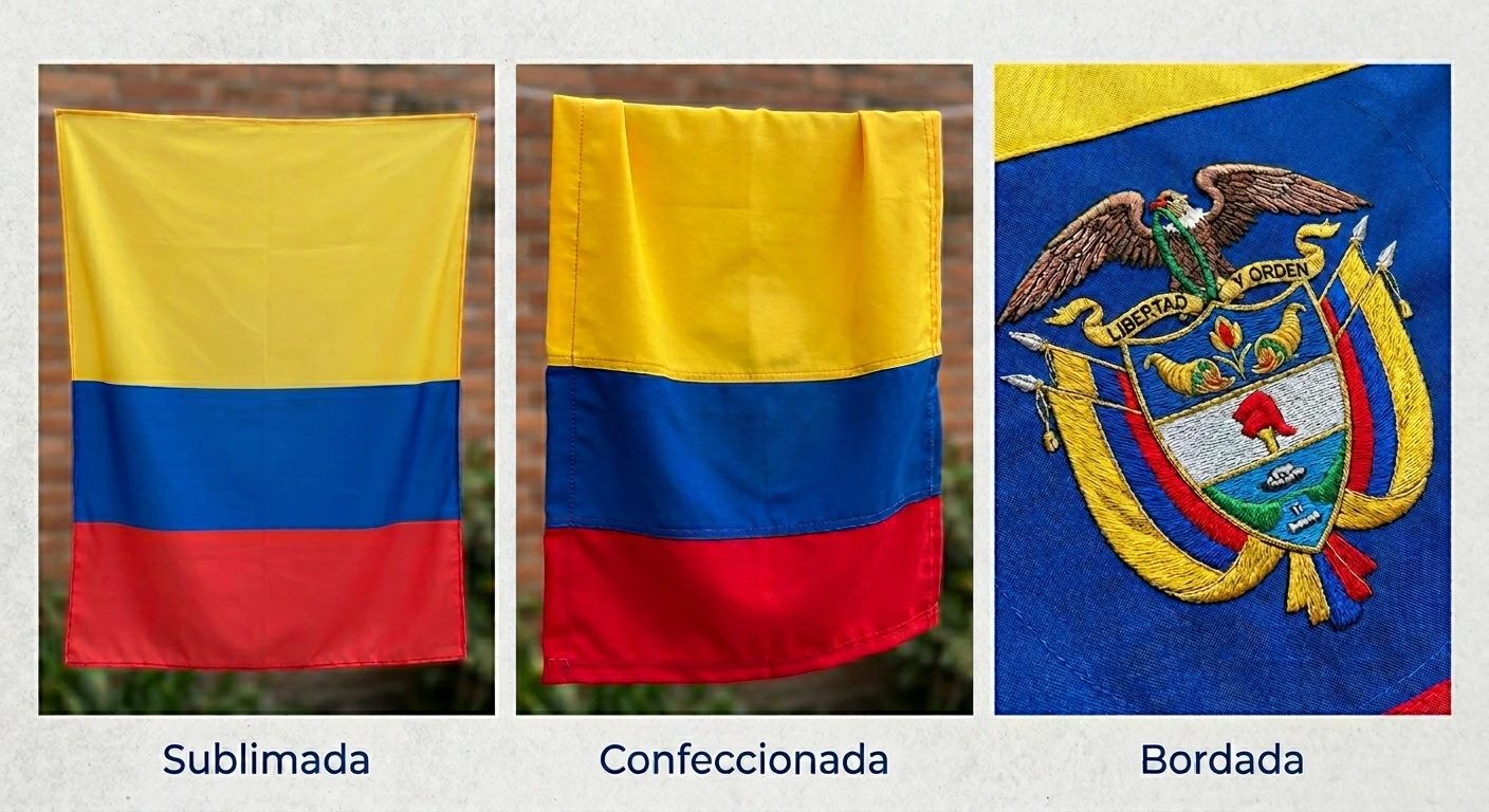 Banderas sublimadas, confeccionadas y bordadas Martez Group