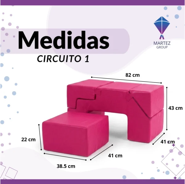 CIRCUITO 1 DE PSICOMOTRICIDAD