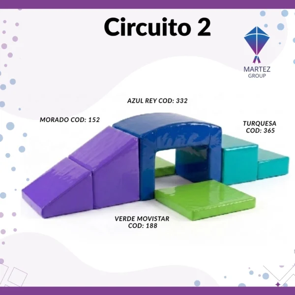 CIRCUITO 2 DE PSICOMOTRICIDAD