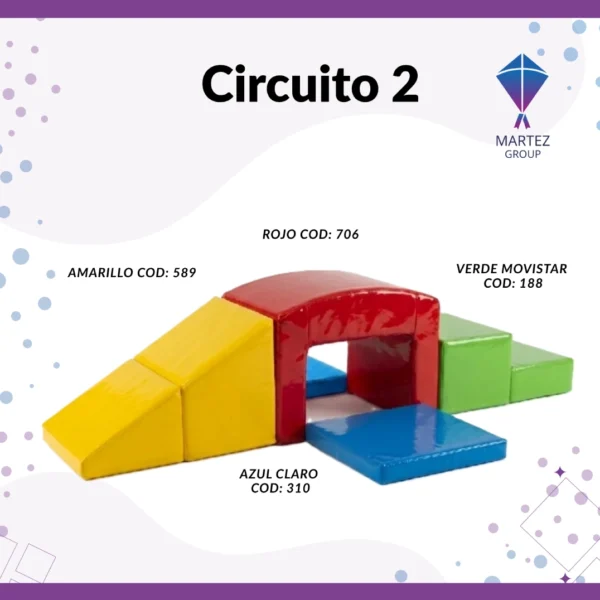 CIRCUITO 2 DE PSICOMOTRICIDAD