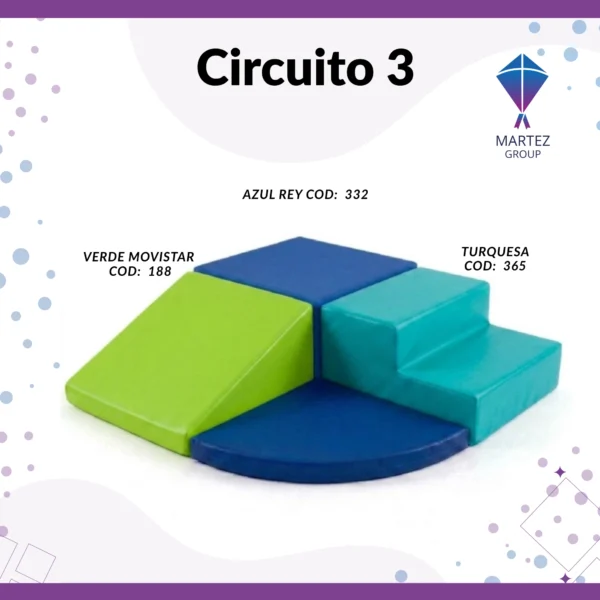CIRCUITO 3 DE PSICOMOTRICIDAD