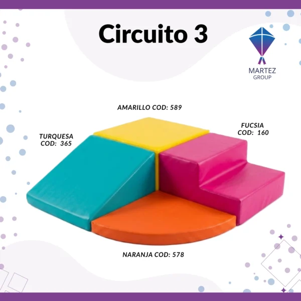 CIRCUITO 3 DE PSICOMOTRICIDAD