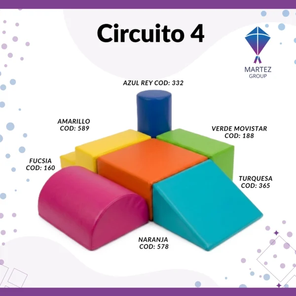 CIRCUITO 4 DE PSICOMOTRICIDAD