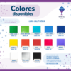 Colores disponibles